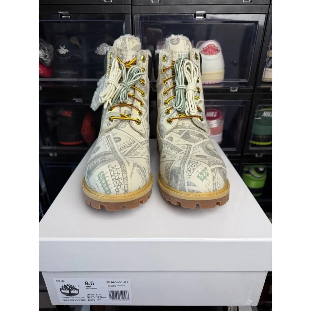 Supreme MM6 Maison Margiela Timberland $100 Bills 6